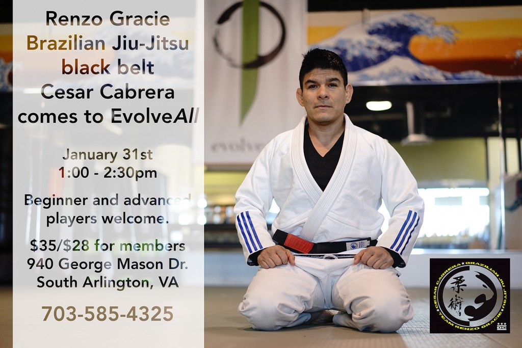 Renzo Gracie Brazilian Jiu-Jitsu black belt comes to EvolveAll