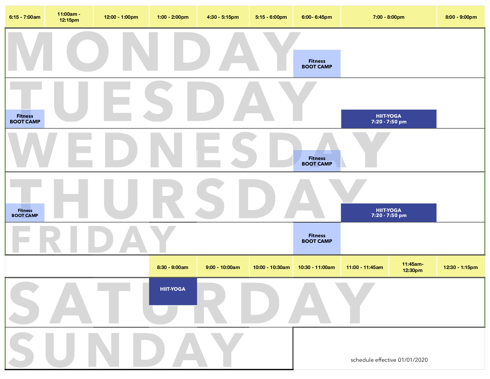 Boot Camp EA Schedule BOOTCAMP Jan 2020 PNG2 - Boot Camp